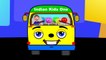 Wheels On The Bus Go Round And Round - Animation Kids' Songs | Nursery Rhymes for Children