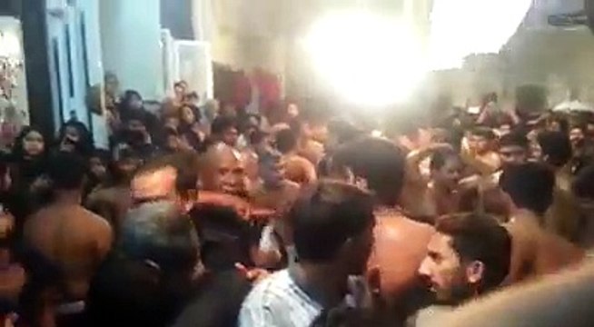 hussainia matmi kor lhr,sangat bawa syed ali raza bokhari