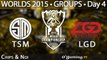 Team SoloMid vs LGD Gaming - World Championship 2015 - Phase de groupes - 04/10/15 Game 1