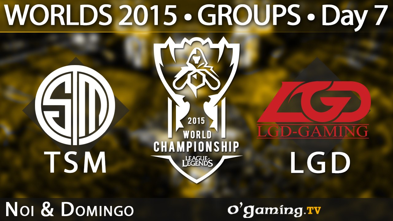Team SoloMid vs LGD Gaming - World Championship 2015 - Phase de groupes - 10/10/15 Game 6