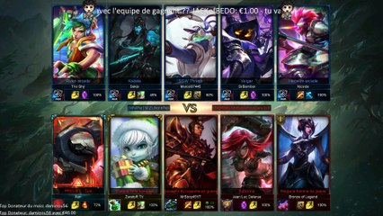 LoL avec la Team Tard / Une game perdu d'avance ?