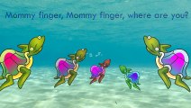 Turtle Finger Family Song Hutchling Daddy Finger Nursery Rhymes Full animated cartoon engl