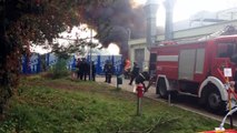 Incêndio destrói Campo de Refugiados na Eslovênia; Veja vídeo