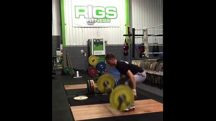 Squat clean no hands snatch 50kg (Including Fails)