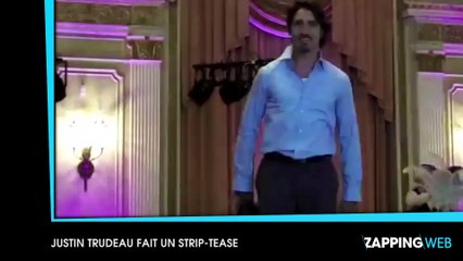 Justin Trudeau : Une vidéo du nouveau Premier ministre canadien en train de faire un strip-tease refait surface