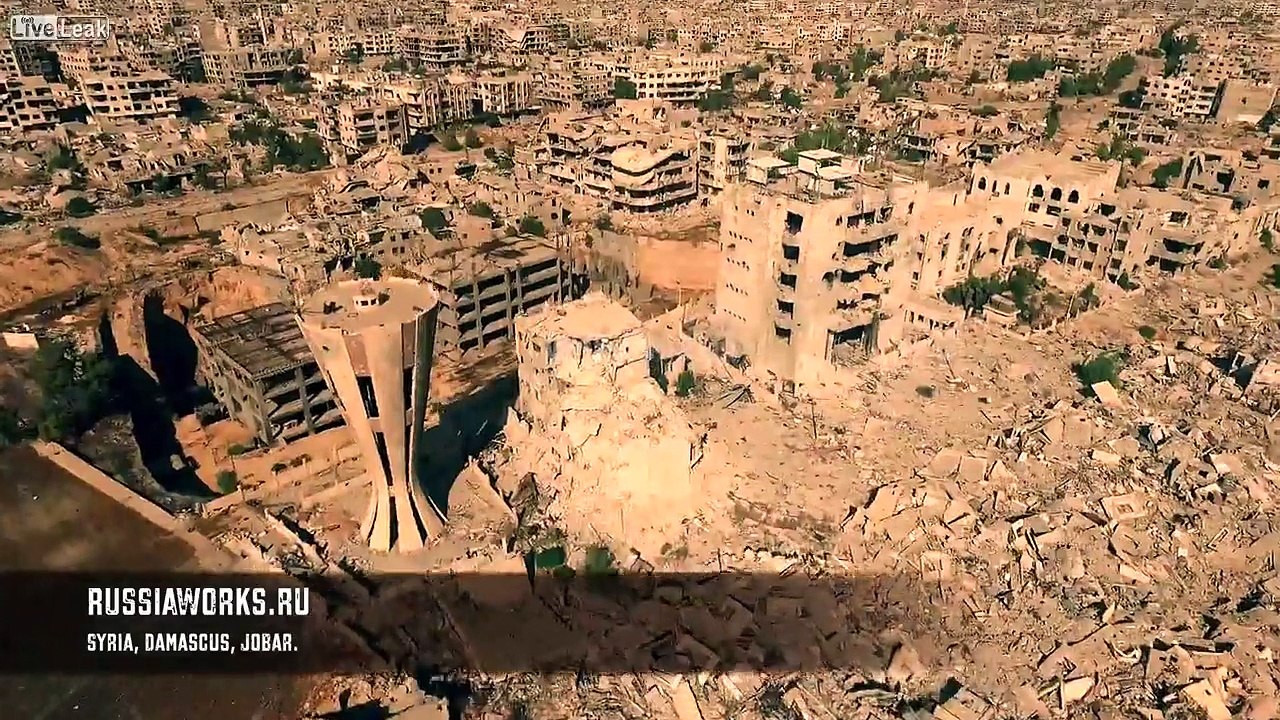 Russian Airforce Su-25 jets destroy bomb factory in Syria طائرات روسية سو 25 تدمر مصنع للق