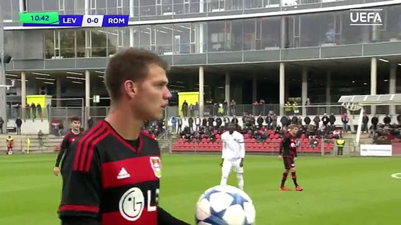 Leverkusen 2-1 Roma: UEFA Youth League highlights