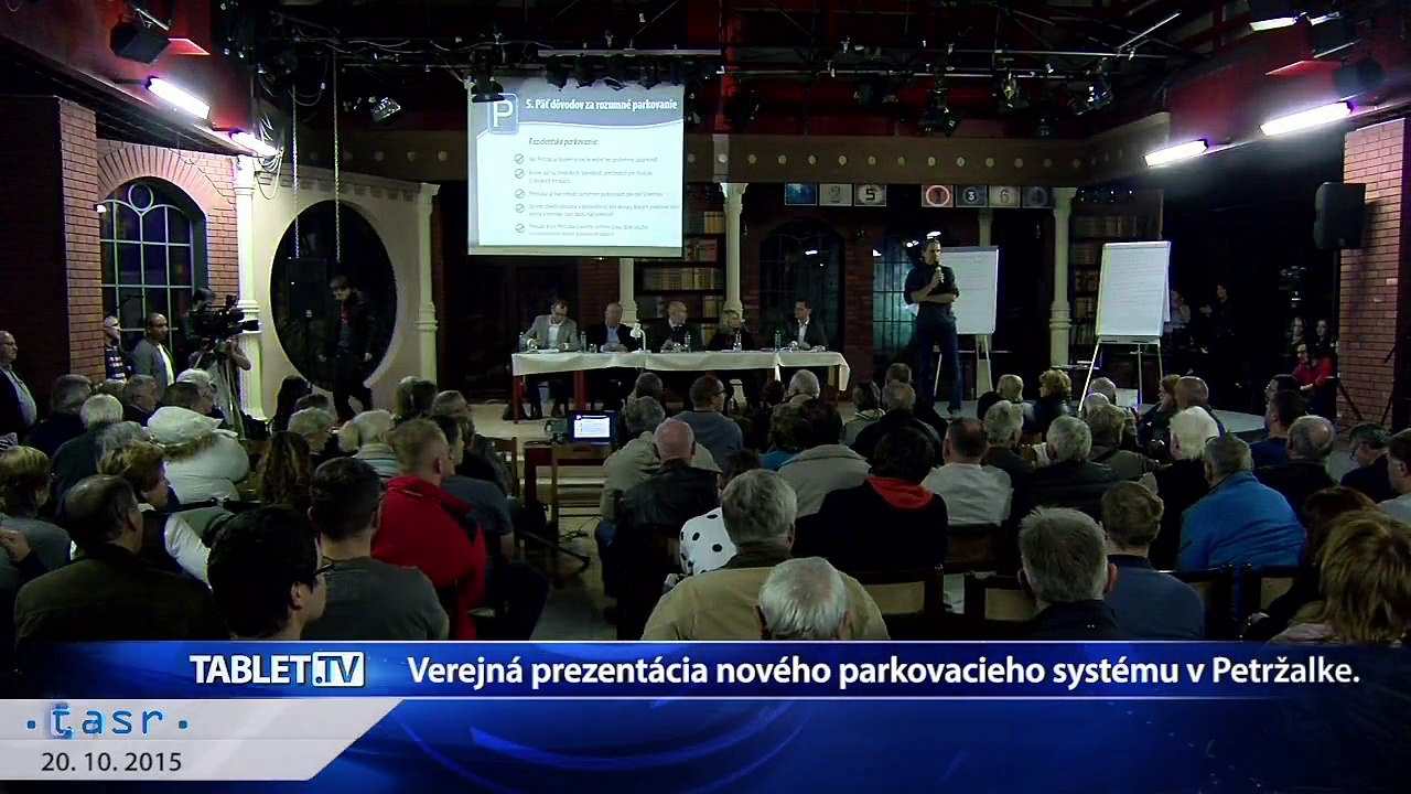 ZÁZNAM: Diskusia o parkovacej politike v Petržalke