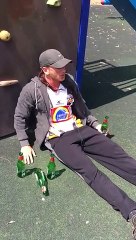 Man Gets Drunk In a Kid's Playground Because It's His Country-by Funny Videos Collection