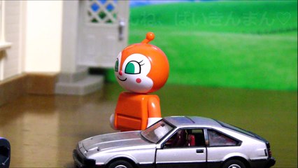 アンパンマン アニメ ばいきんまんとドキンちゃんのくるまたいけ�