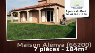 A vendre - maison/villa - Alénya (66200) - 7 pièces - 184m²