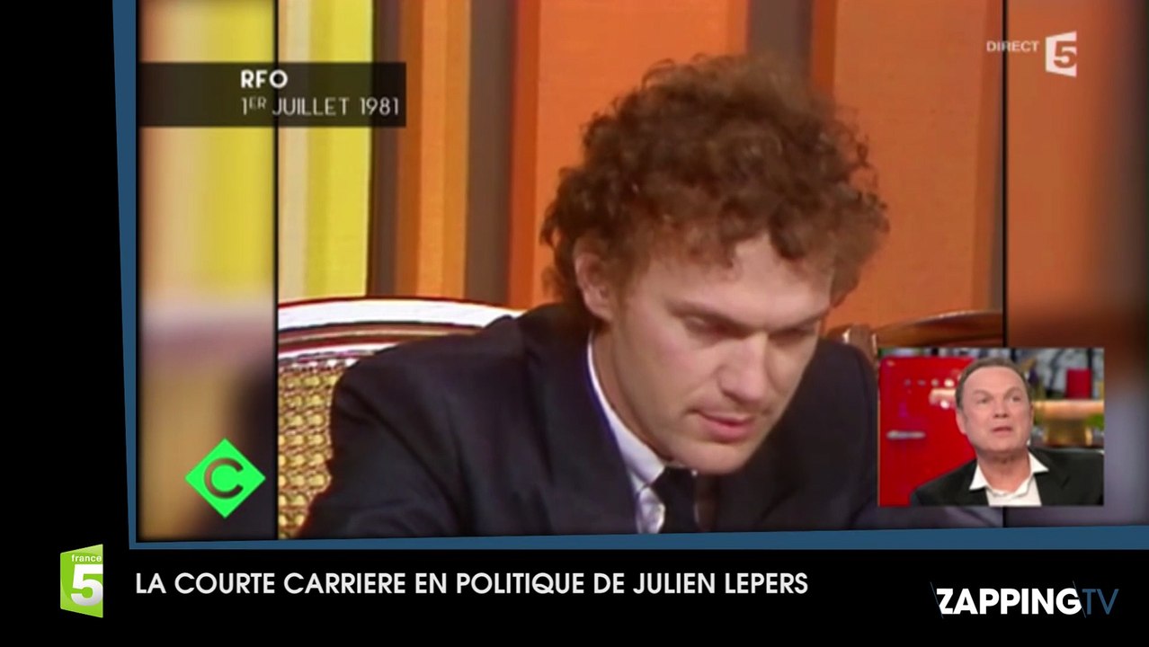 C à Vous : La surprenante carrière en politique de Julien Lepers dévoilée