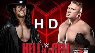WWE Hell in a cell Undertaker vs Brock Lesnar coming 25th oct 2015