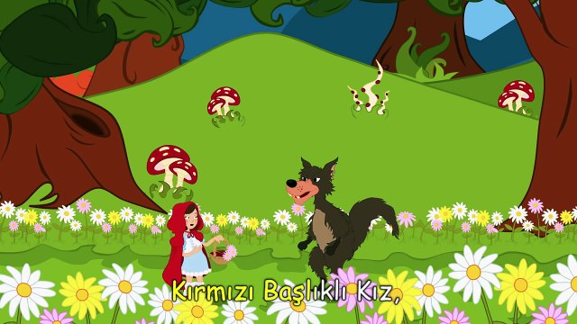 KIRMIZI BAŞLIKLI KIZ Masal - Adisebaba Türkçe Çizgi Film Masallar