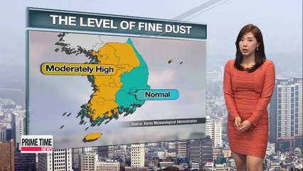 Dust to stick around, heavy morning fog