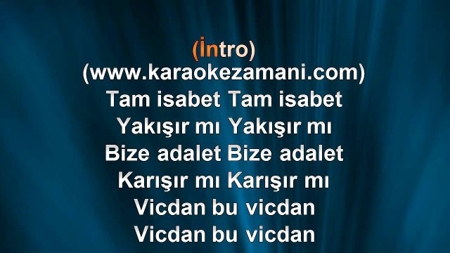 Mustafa Sandal - Ateş Ve Unut - 2009 TÜRKÇE KARAOKE