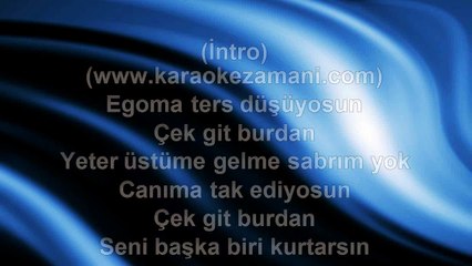 Mustafa Sandal - Ego - (2012) TÜRKÇE KARAOKE