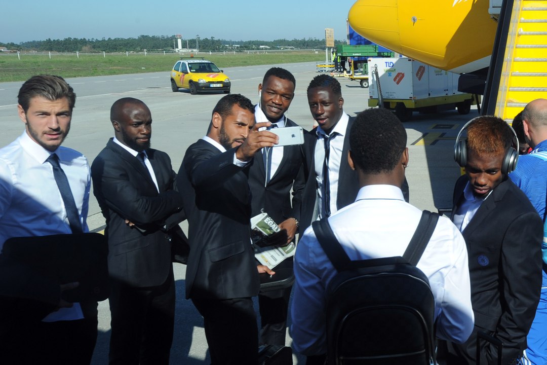 Direction Braga avec les Olympiens