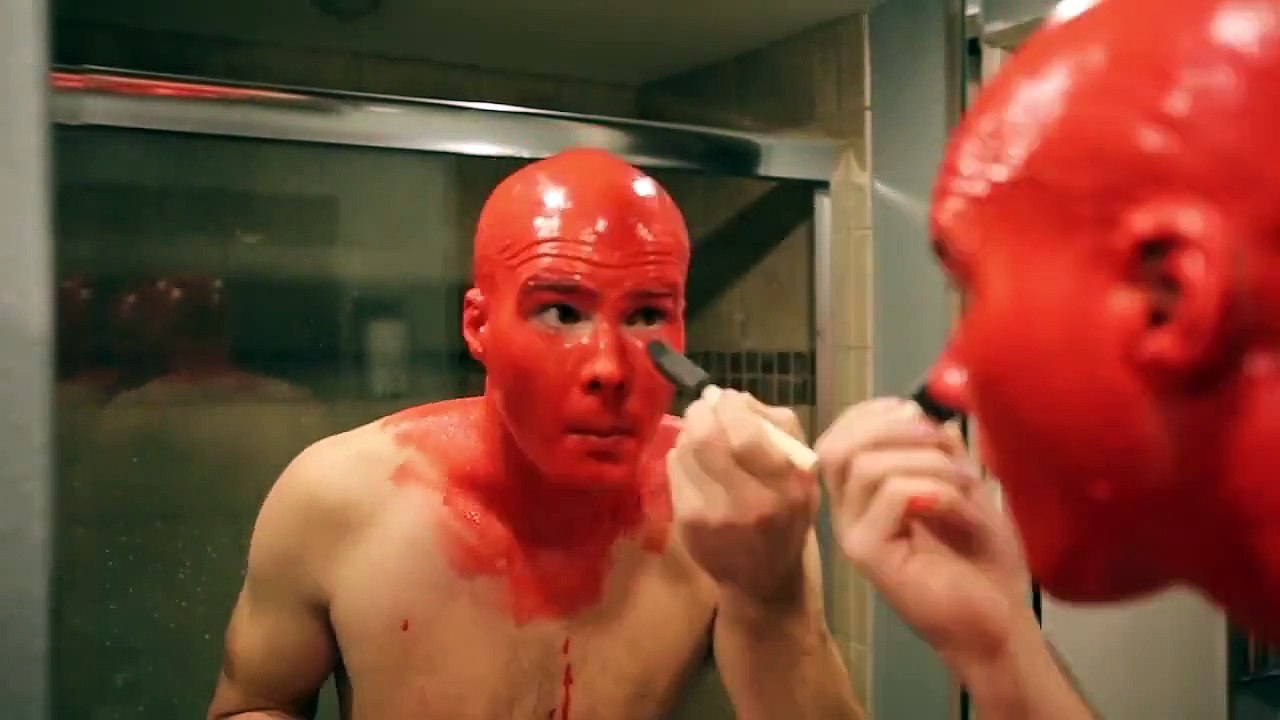 Latex Mask making tutorial How to make tutorial Latex Mask Tutorial Red Skull Makeup Mask