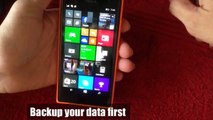 Hard Reset Nokia Lumia 730 dual sim The same 520, 625, 630, 720, 730, 830, 920, 1020, 1320