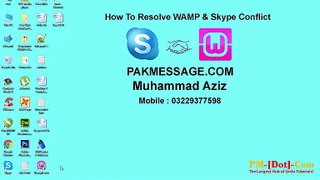 How To Resolve WAMP & Skype conflict