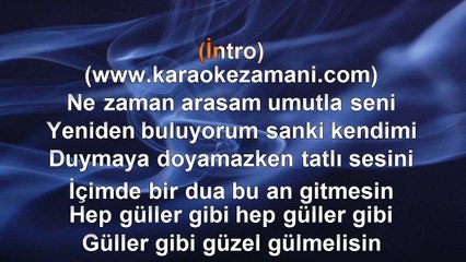 Mutlu Yuluğ - Güller Gibi - (2012) TÜRKÇE KARAOKE