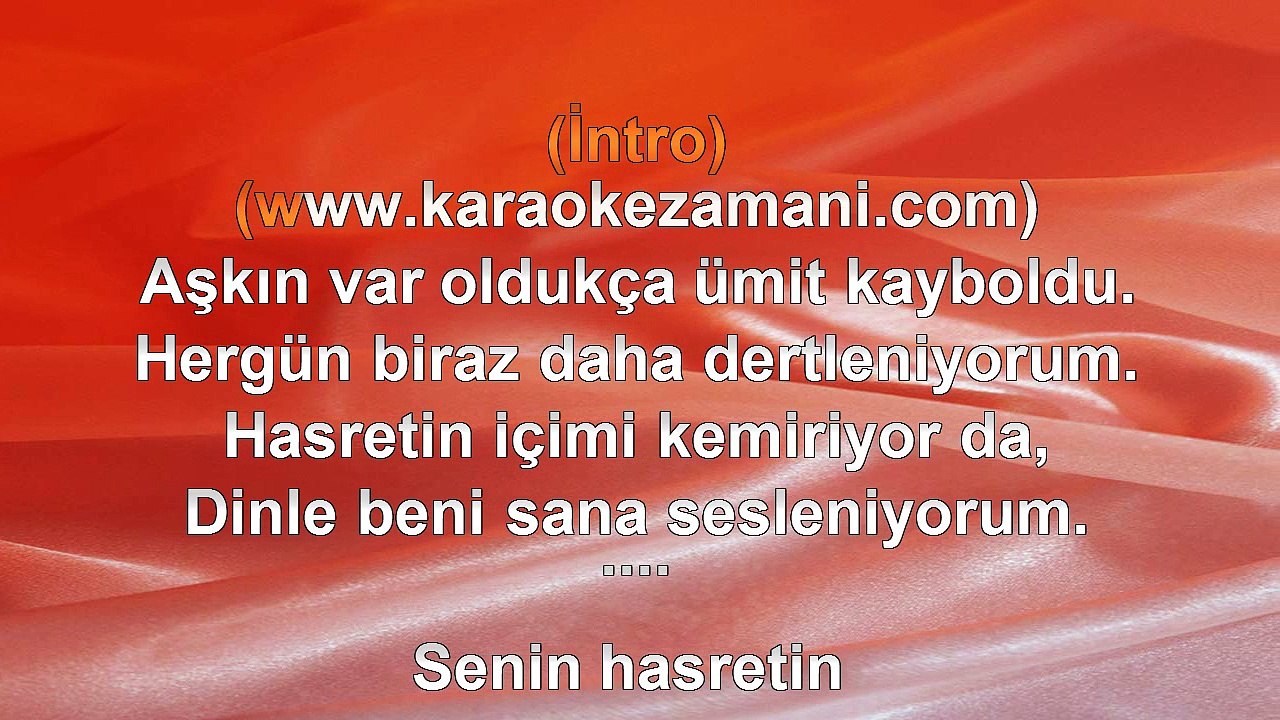 Müslüm Gürses - Bu Şehirde Yaşanmaz - 1983 TÜRKÇE KARAOKE