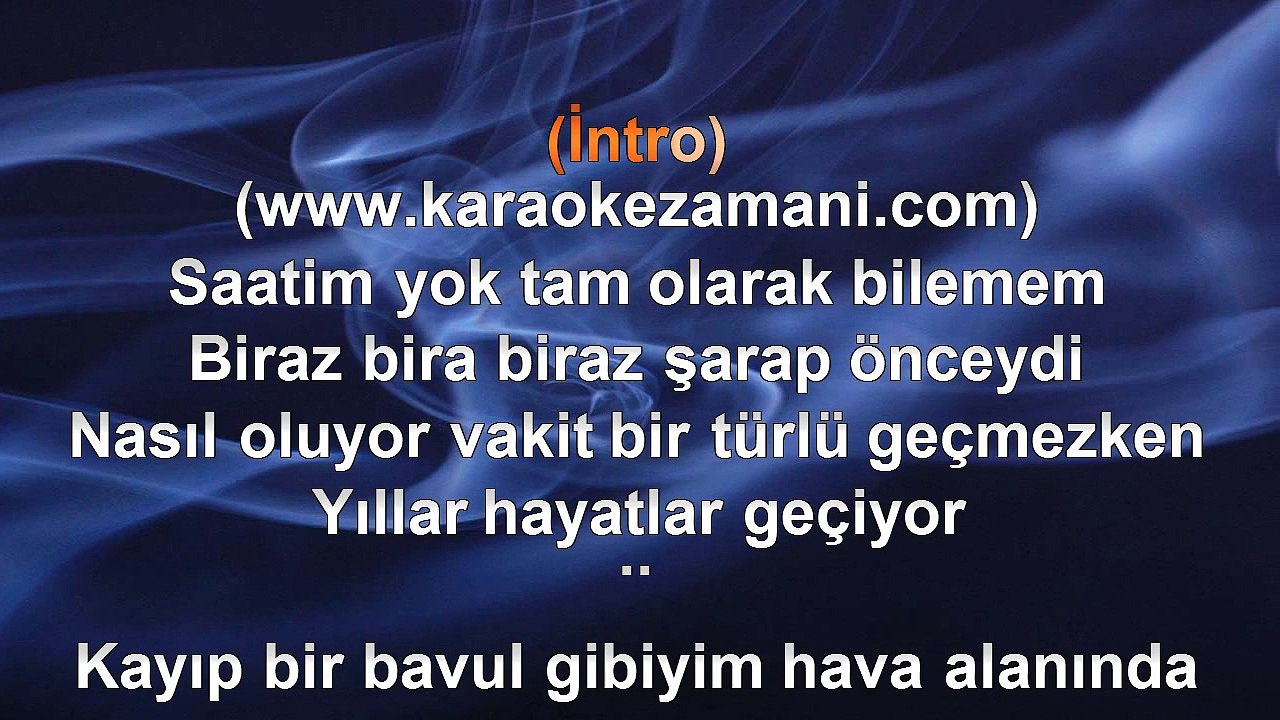 Müslüm Gürses - Paramparça - (Teoman) - 2002 TÜRKÇE KARAOKE