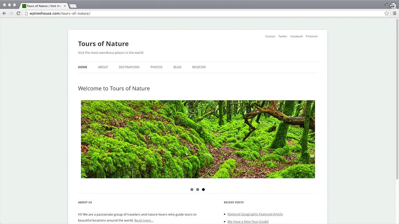 WordPress video training course (Course Overview)