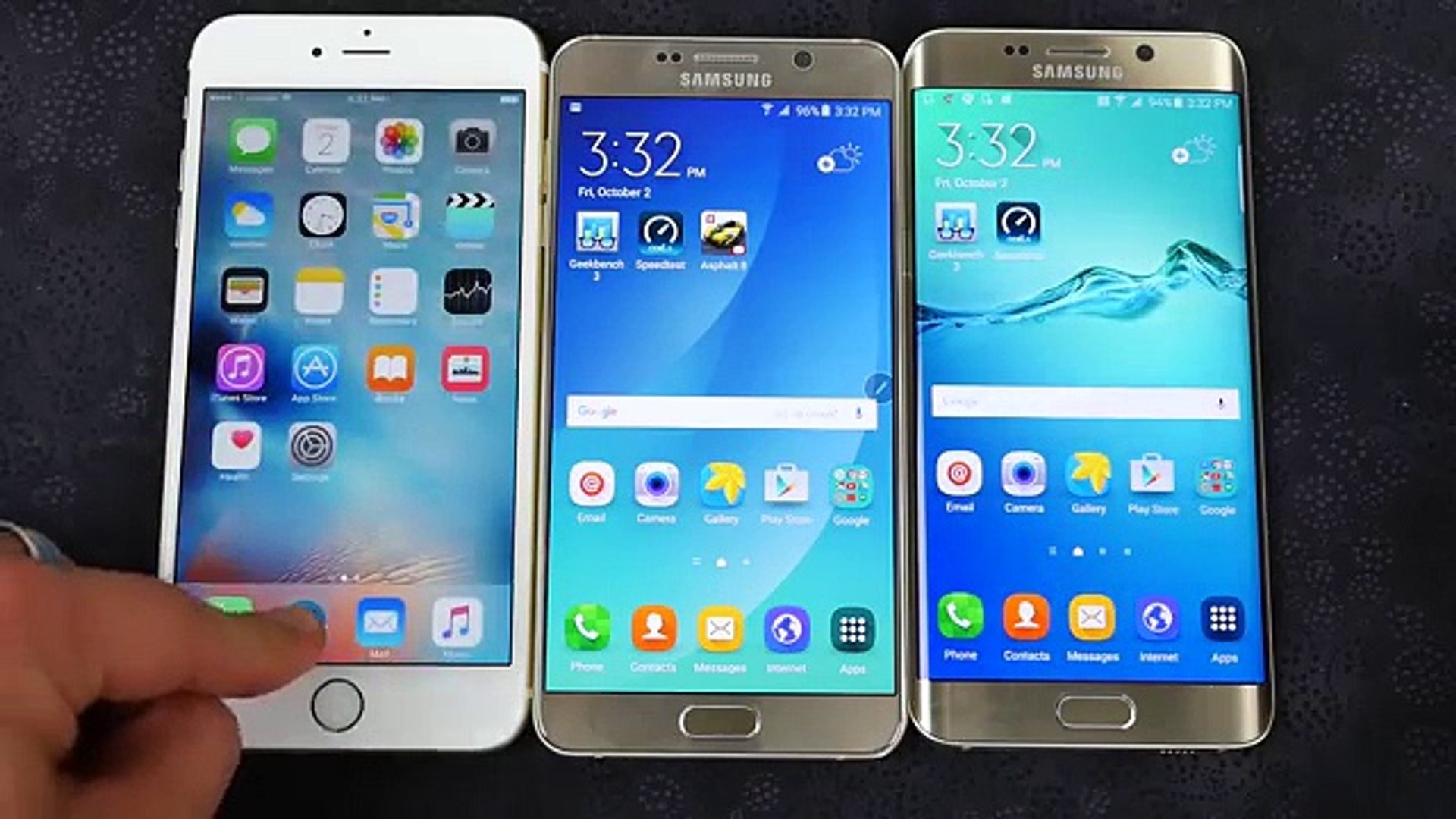 iPhone 6S Plus VS Samsung Galaxy Note 5 _ S6 Edge Plus Full Comparison! -  video Dailymotion