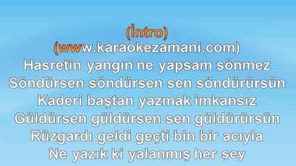 Nalan - Müjde - 2003 TÜRKÇE KARAOKE