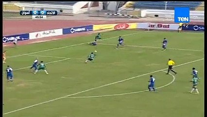 هدف مباراة ( الاتحاد السكندري - أسوان ) 1-0 الدوري المصري - موسم 2015-2016