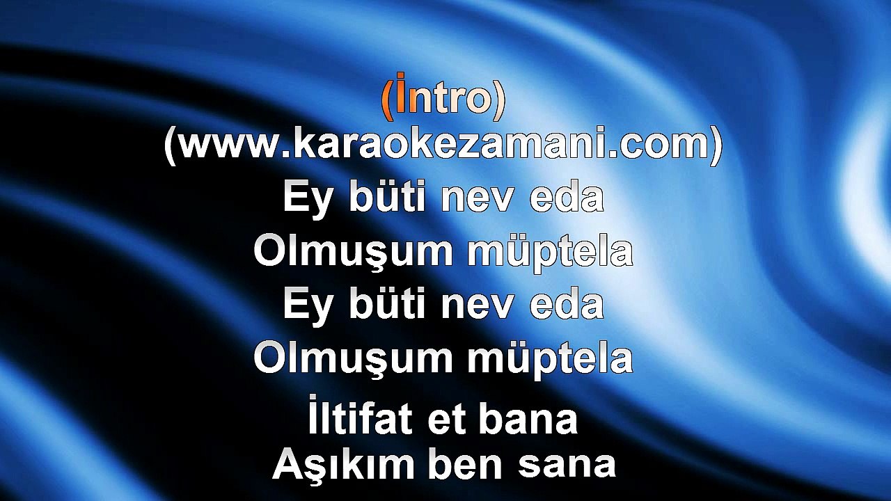 Nev - Ey Büt-i Nev Eda - (2010) TÜRKÇE KARAOKE