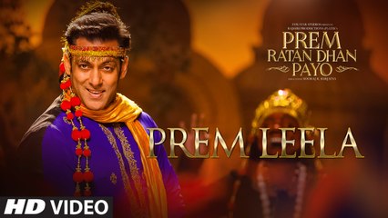 Salman Khan_ Prem Leela Video Song _ Prem Ratan Dhan Payo _ Sonam Kapoor _ T-Series