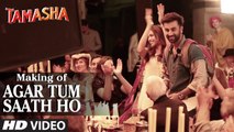 Agar Tum Saath Ho Backstage VIDEO _ Tamasha _ Ranbir Kapoor, Deepika Padukone _ T-Series