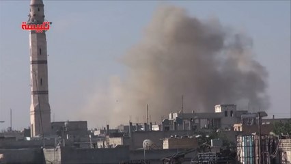 غارات للطيران الروسي على ريف حمص