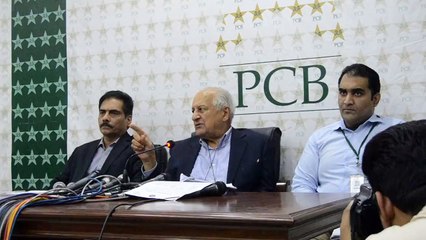 Exclusive footage of Shahryar khan on Ind-Pak Series 21st October 2015