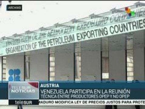 Austria: inicia reunión técnica de países OPEP y no OPEP en Viena