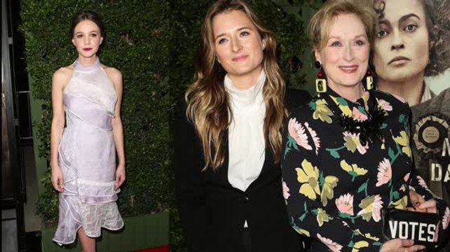 Elegant Carey Mulligan At LA Suffragette Premiere