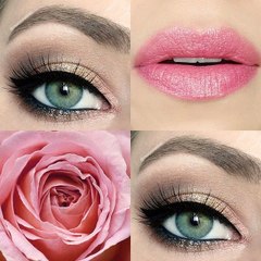 Rose Gold Smokey Eyes Pink Lips Tutorial