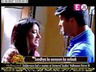 Lalima Ki Wajah Se Sandhya Ne Gher Chodne Ka Liya Faisala - 21 October 2015 - Diya Aur Baati Hum