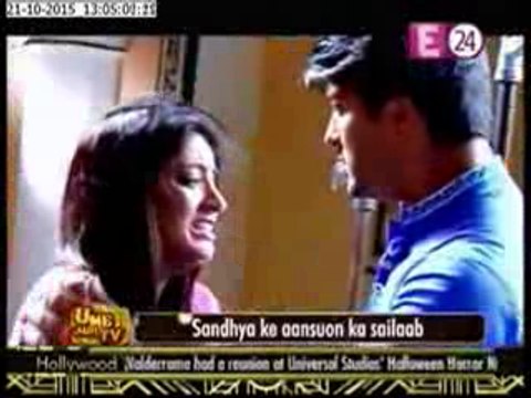 Lalima Ki Wajah Se Sandhya Ne Gher Chodne Ka Liya Faisala - 21 October 2015 - Diya Aur Baati Hum