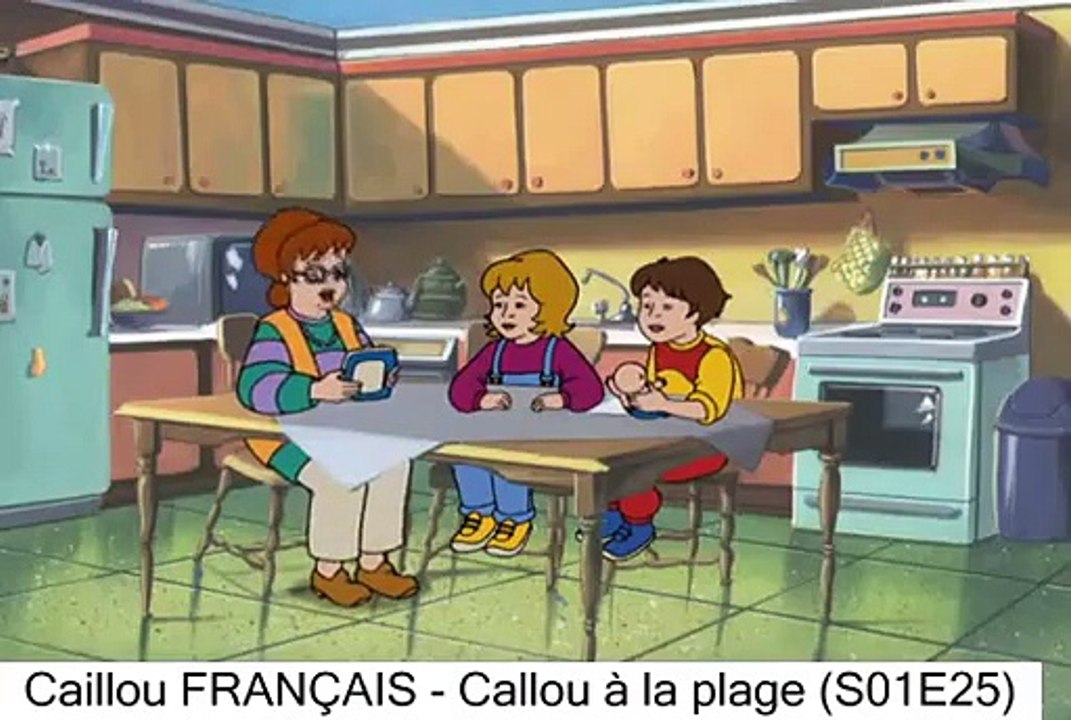 Caillou FRANÇAIS - Callou à la plage (S01E25) - Video Dailymotion(5)