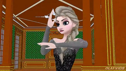 Evil Elsa & Maleficent (OlafVids Dancing Series) Frozen Princess Parody
