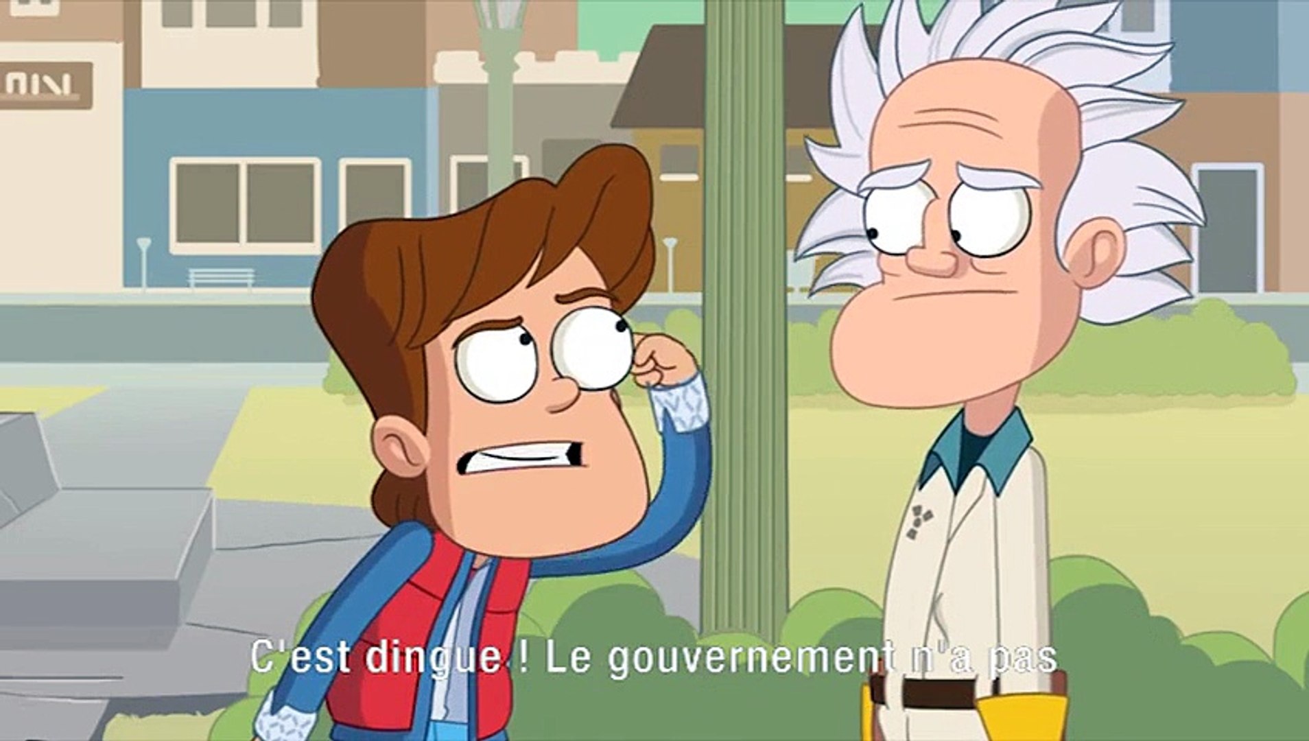 Dessin Anime Retour Vers Le Futur Retour vers le futur II : Marty et Doc déchantent en découvrant la triste  réalité de 2015 - Vidéo Dailymotion