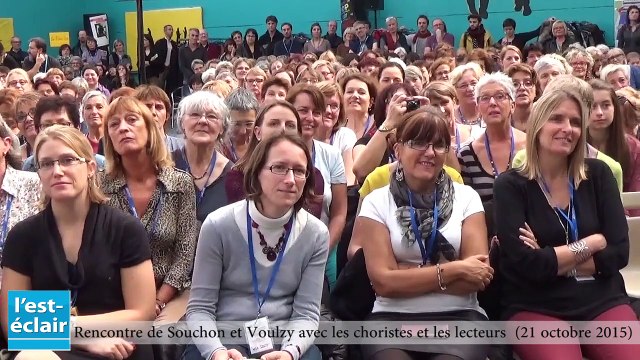 Extraits de la rencontre entre les choristes, les lecteurs, Souchon et Voulzy