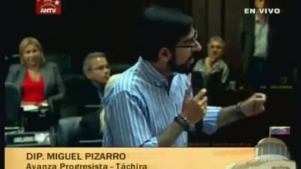 Vea lo que dijo el diputado Miguel Pizarro en la AN