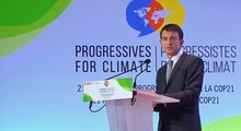 #COP21 Sommet des progressistes pour le climat du 21 octobre - Discours de Manuel Valls