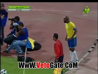 "محمود عبد العزيز"يتقدم بالهدف الثانى الاسماعيلى فى الانتاج الحربى