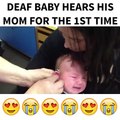 Small Baby first time Hearing Voice